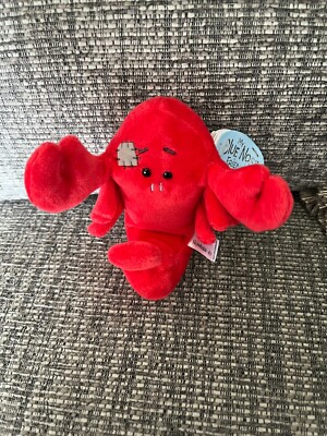Blue Nose Friends Limited Edition Clawdia No 41 Hummermütze Stofftier 4 Zoll Neu