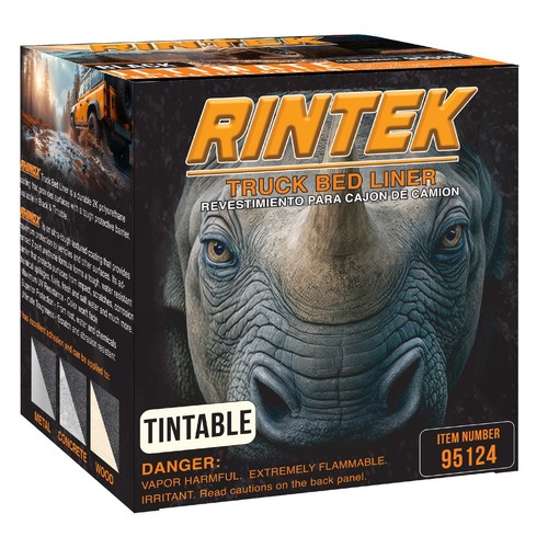 Rintek Tintable(No Color) 2 Gallon Urethane Spray-On Truck Bed Liner - Picture 8 of 8