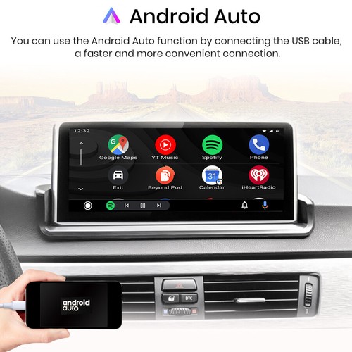 LINUX Carplay 10.25" Screen Multimedia Radio For BMW E90 E91 E92 E93 2005-2012 - Picture 6 of 8
