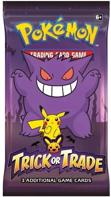 10x Pokemon Halloween Trick or Trade Booster OVP  Special Set  neu TCG  englisch