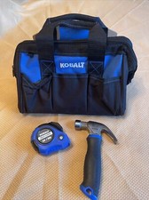 New 2 Piece Kobalt Tool Set And Carry Bag, Ha...