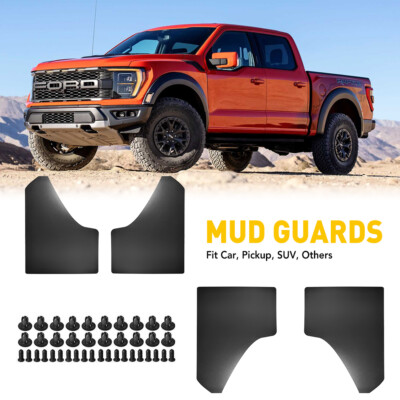 Mud Flaps For Trucks Auto Sports Front Rear Rubber Mud Flap Set Protective Splash Guards Universal Guarda Fango Para Carro - Foto 5