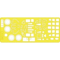 MW22 Eduard CX016 B-25J 1/72 Mask For Hasegawa