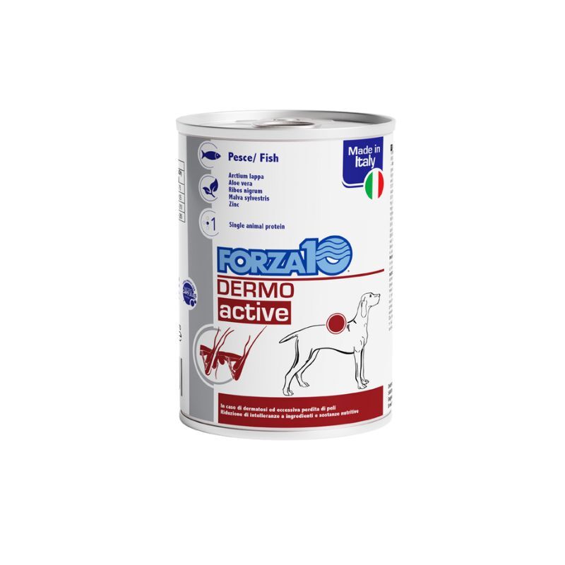 Forza 10 dog active dermo pesce 390gr