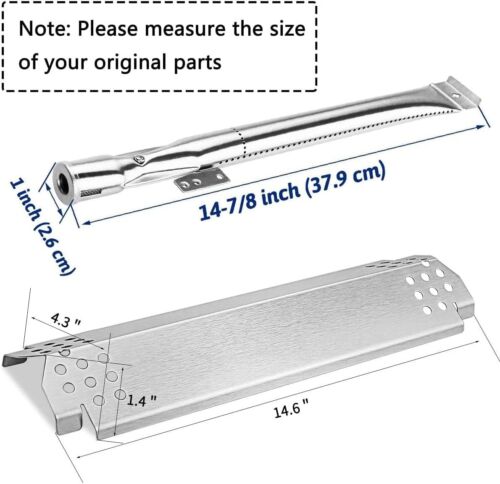 Grill Burner kit for Nexgrill 720-0888,720-0830H 720-0830D 720-0783E 720-0864 - Picture 2 of 15