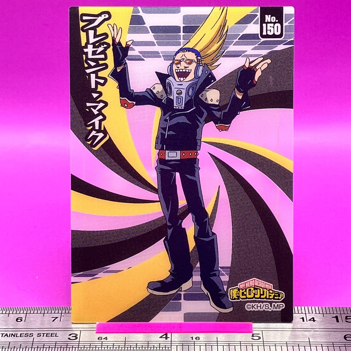 Hizashi Yamada / Present Mic 150 My Hero Academia MHA Trading Card