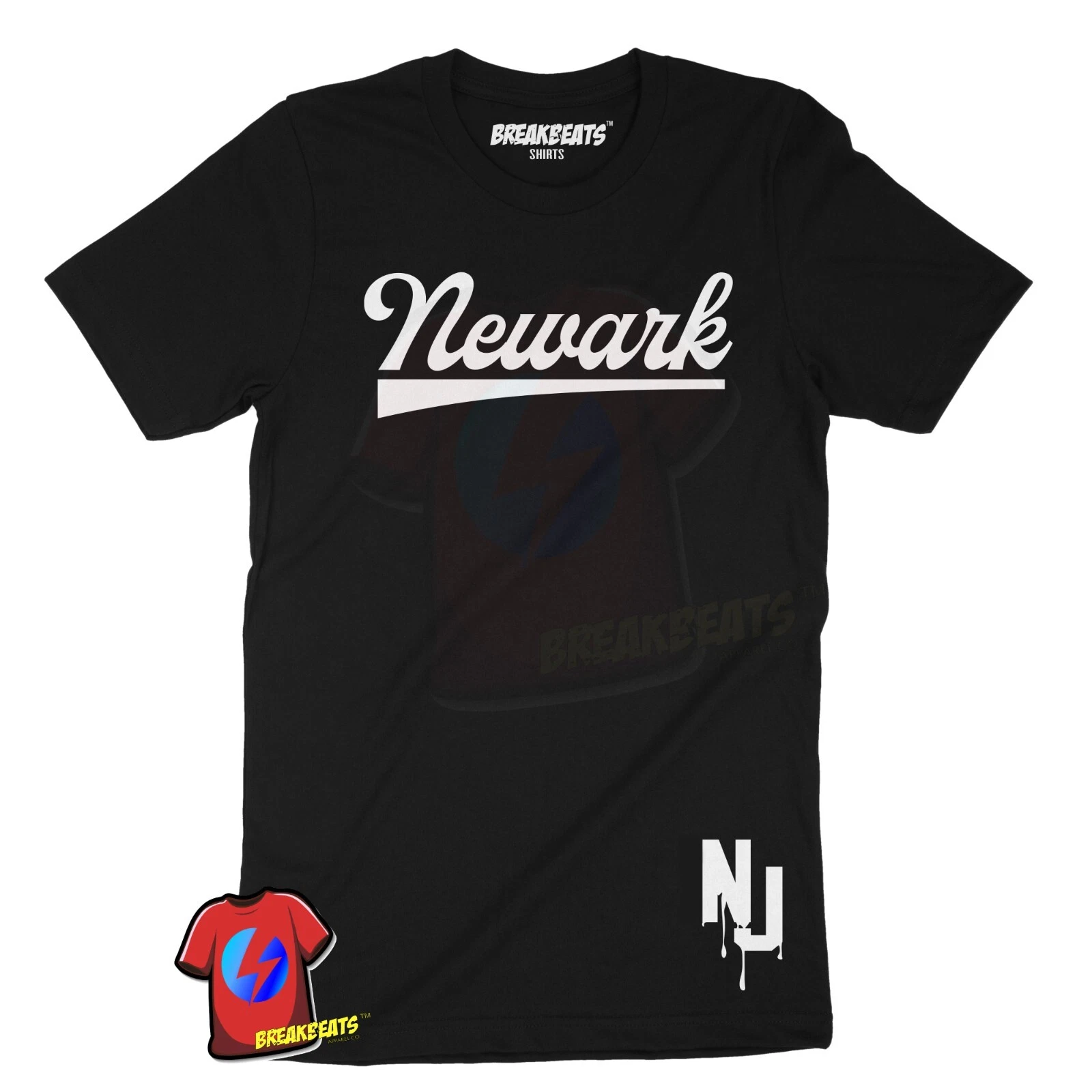 Men's Newark NJ Brick City T-Shirt - New Jersey Graphic Design Unisex Tee
Opens in a new window or t