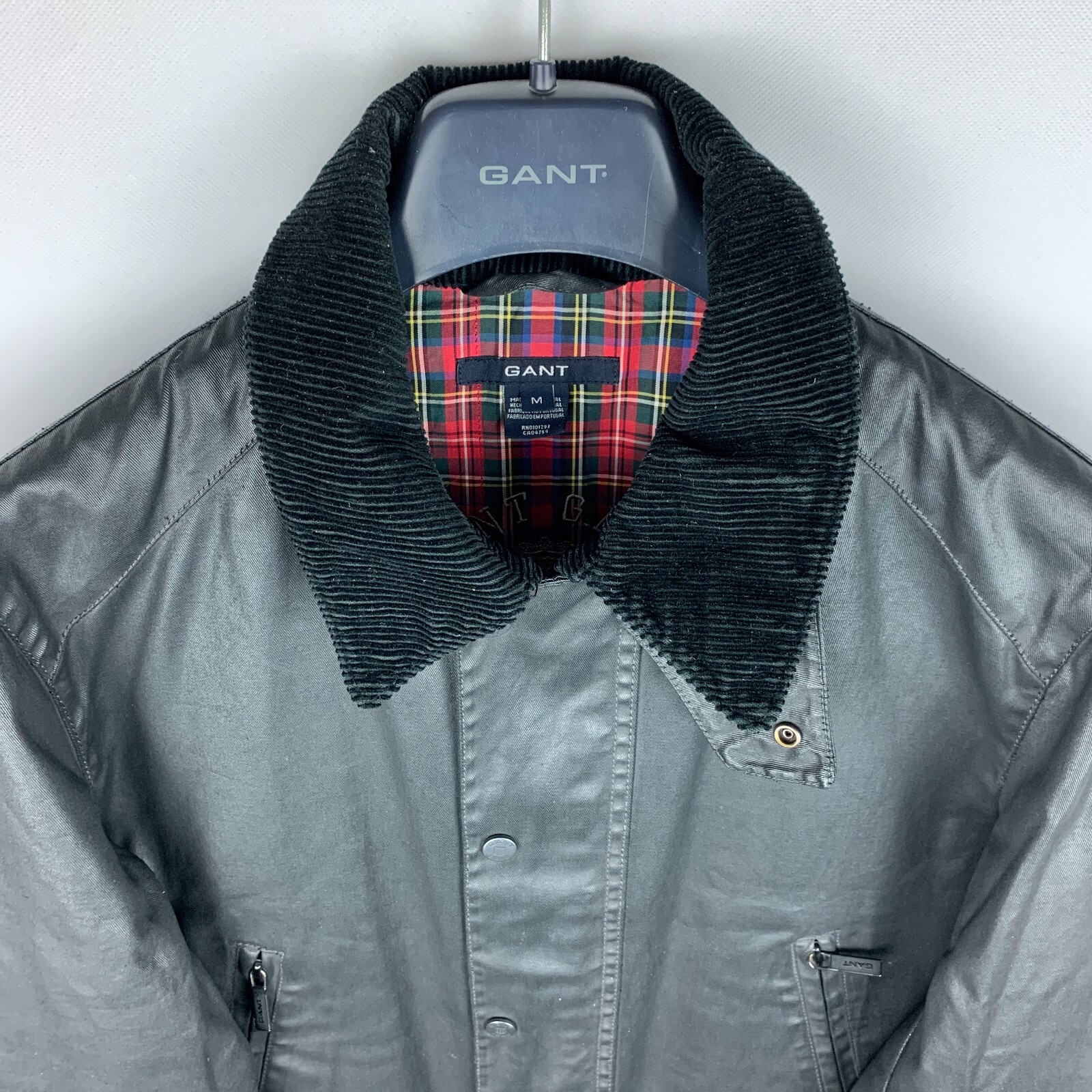 GANT Mens Jacket. Size M. Black. New Haven Connecticut eBay