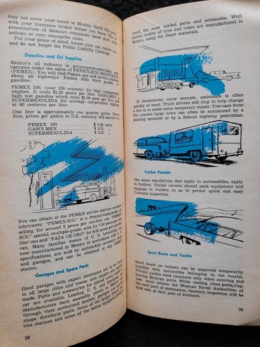 MEXICO Vintage Travel Guides - 1960's Mexico Airline Holiday Guides B.O.A.C. - Picture 17 of 18