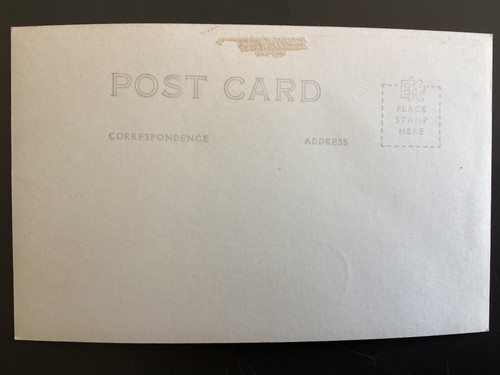 Vintage 1940s Unused RPPC Postcard Real Photo “Homeward Bound” EKC Native B58 - Picture 2 of 2