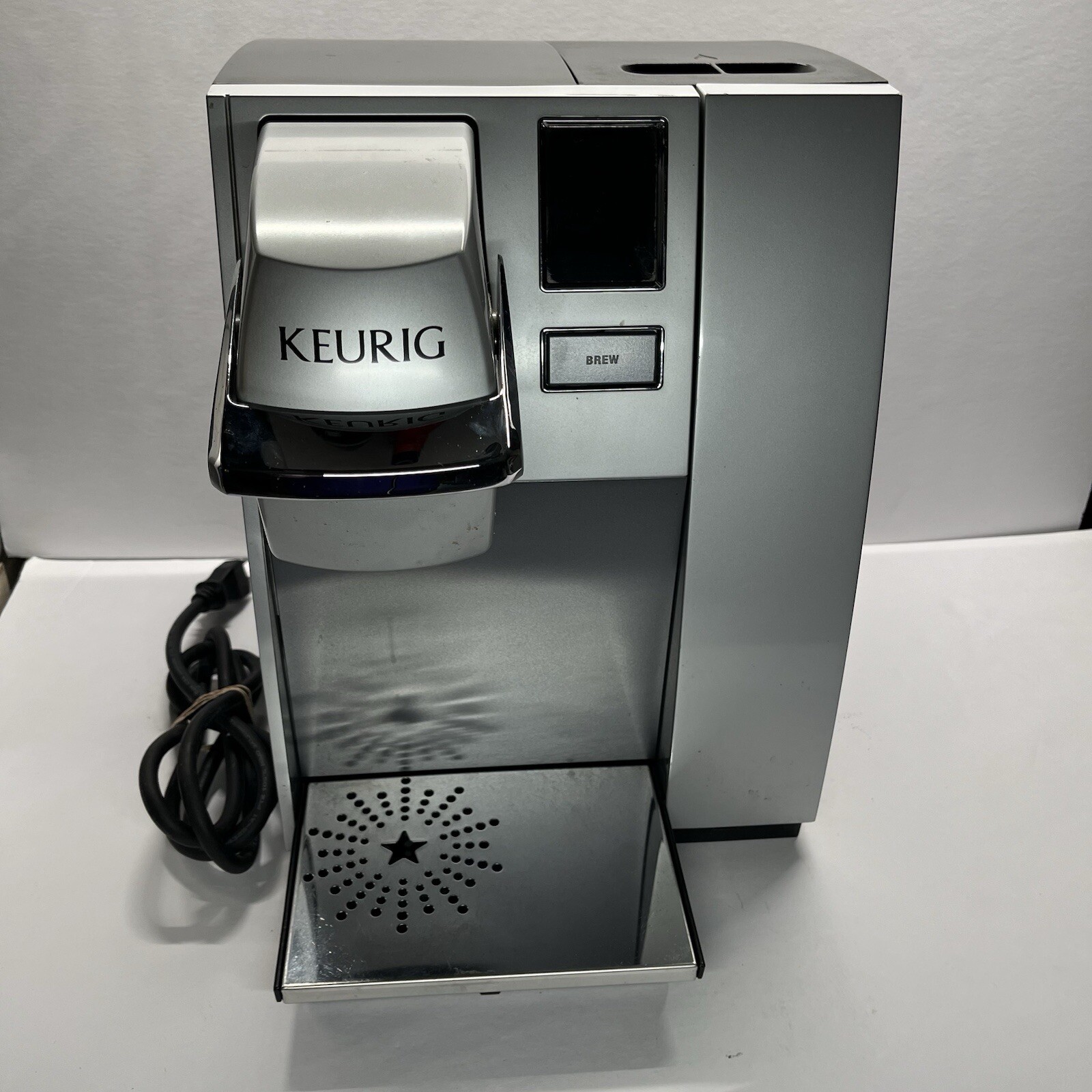 Keurig K155 Silver Black Office Pro Single Cup Commercial K Cup Pod