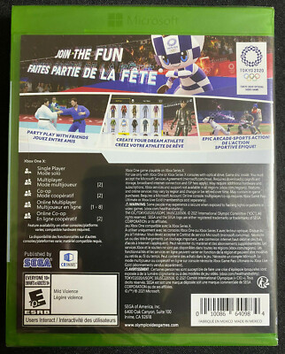 Tokyo 2020 Olympic Games Xbox Series X/Xbox One Sega SEALED | eBay