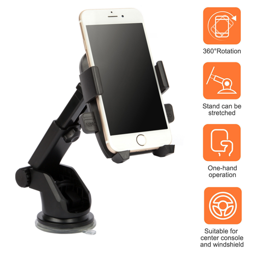 Car Truck Mount Phone Holder Stand Dashboard/Windshield For Cell Phone Universal - Picture 17 of 23
