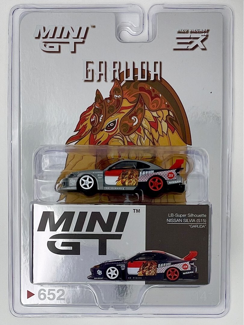 MINI GT NISSAN S15 SILVIA LB-SUPER SILHOUETTE SET OF 3 650 651 652