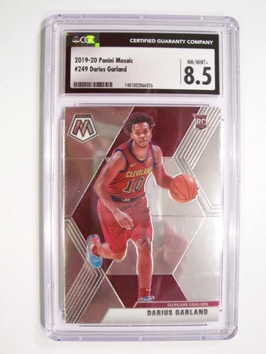 2019-20 Panini Mosaic #249 DARIUS GARLAND (Cavaliers / CGC 8.5) RC - NM/MINT!
