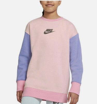 Purple Nike Crewneck Pastel Sweat Nike Violet Pastel Top