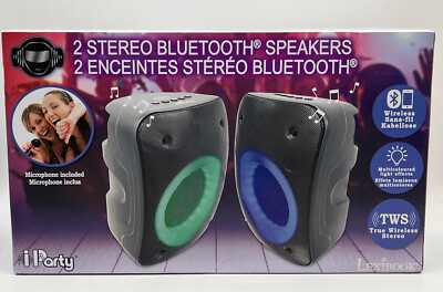 Lexibook Karaoke BTS500Z iParty-2 Stereo Lautsprecher - inkl. Mikro - NEU