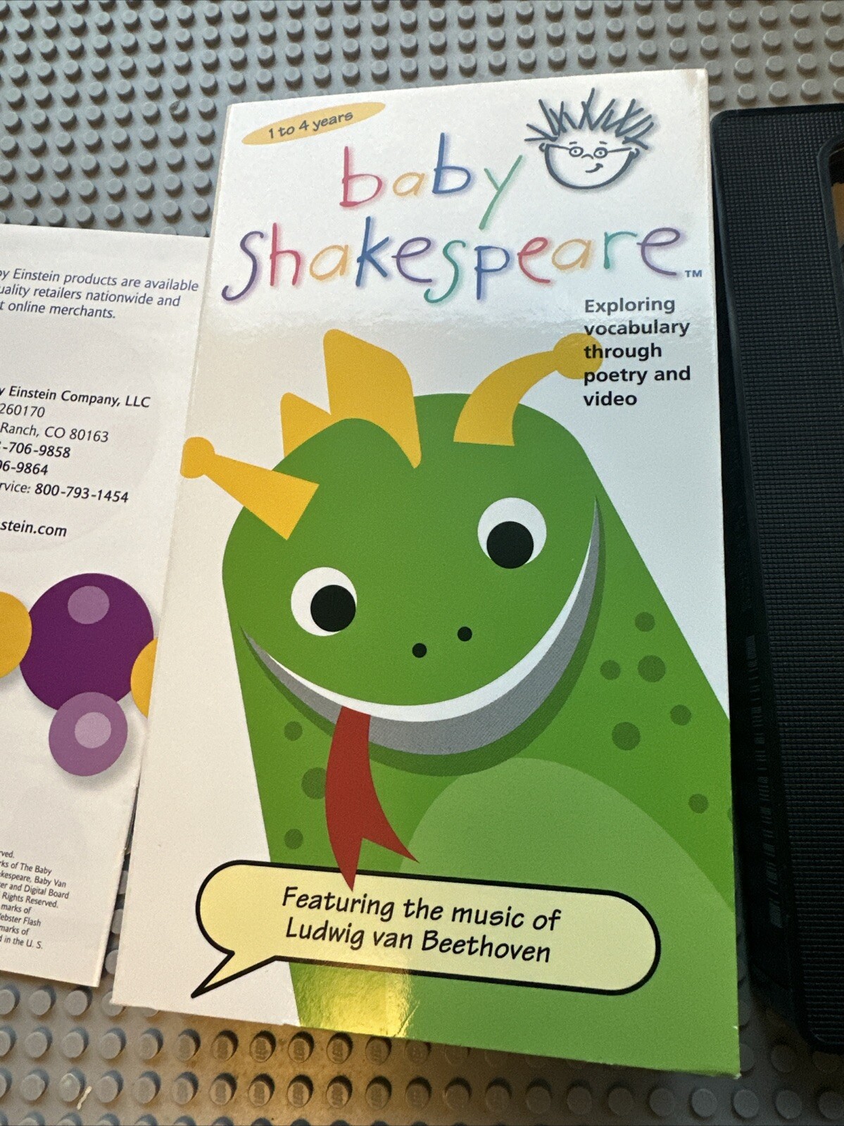 中古】ベイビー・シェイクスピア [VHS] BABY Van Gogh BABY Shakespeare VHS 2 Tapes / 子どもの発達の, image size:1199x1599