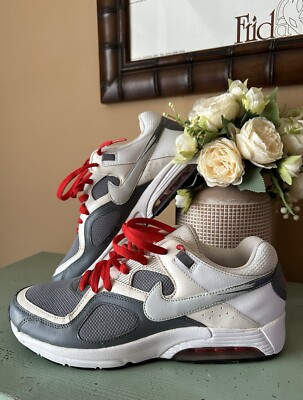 Men s Nike Air Max Go Strong Essential Gray Running Shoe Size 9.5