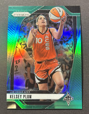 Kelsey Plum 2024 Panini Prizm WNBA Green Prizm #77 Las Vegas Aces (21)