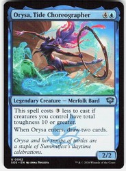Orysa, Tide Choreographer #62 Secrets of Strixhaven Uncommon MTG