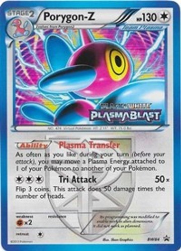 Porygon-Z (Team Plasma) (Prerelease) BW84 Holo Black And White Promo Pokemon NM