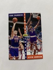 1992-93 Upper Deck Basketball Card #64 Scoring Threats Chambers Johnson