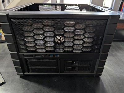 Cooler Master HAF XB EVO ATX PC Case - High Air Flow/LAN Box/Test Bench - Used