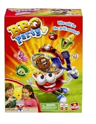 Goliath BBQ Party Family Board Game New Sealed Ages 4+ 2-4 Players