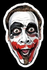 TNA Joker Sting Wrestling Water Resistant Sticker WWE WWF WCW NXT AEW