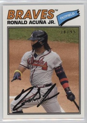 2021 Topps Transcendent Party 38/95 Ronald Acuna Jr #1977-RA 1cc7