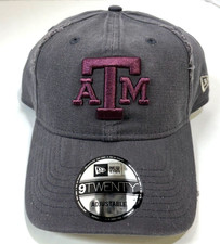 Texas A&M Aggies NE NCAA "Rip Right" Adjustable Hat~Graphite Gray