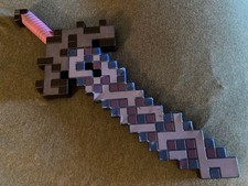 Terraria Night's Knight's Edge Minecraft 24" Cosplay Purple Toy Sword Jazwares