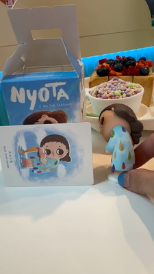 POP MART Nyota's Fluffy Life Series Figures - Vinyl Plush Blind