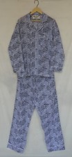 Large Size Hand Print Unisex Pyjama Set 100 Cotton TARRIF FREE  0 CHARGE PJ-14