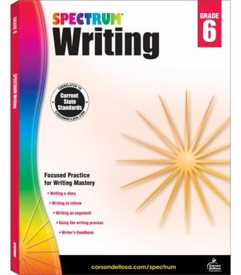 Spectrum Writing, Grade 6 Paperback