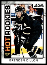 2012-13 Score Brenden Dillon Rookie Dallas Stars #542