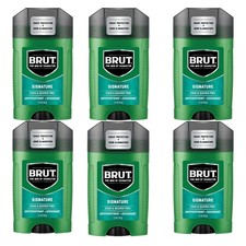 BRUT Modern Man Antiperspirant Deodorant, Signature Scent, 2.7 oz Pack of 6