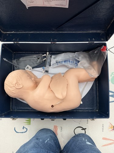 Nasco Lumbar Puncture Infant trainer. Unused Tissue Pad. Great Condition