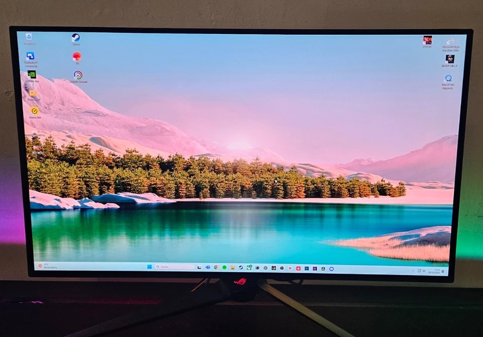 ASUS ROG Swift PG32UCDM 4K OLED 240Hz Gaming Monitor – Top Zustand + Garantie - Bild 4 von 4