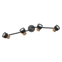 Osram Decor Spot Cork, 4 X 3,4W, 920Lm, Schwarz