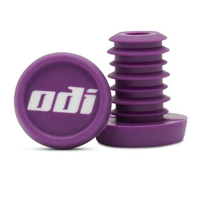 ODI BMX / Stunt Scooter 2 Farben Lenker Push In BAR-END PLUG Set - LILA