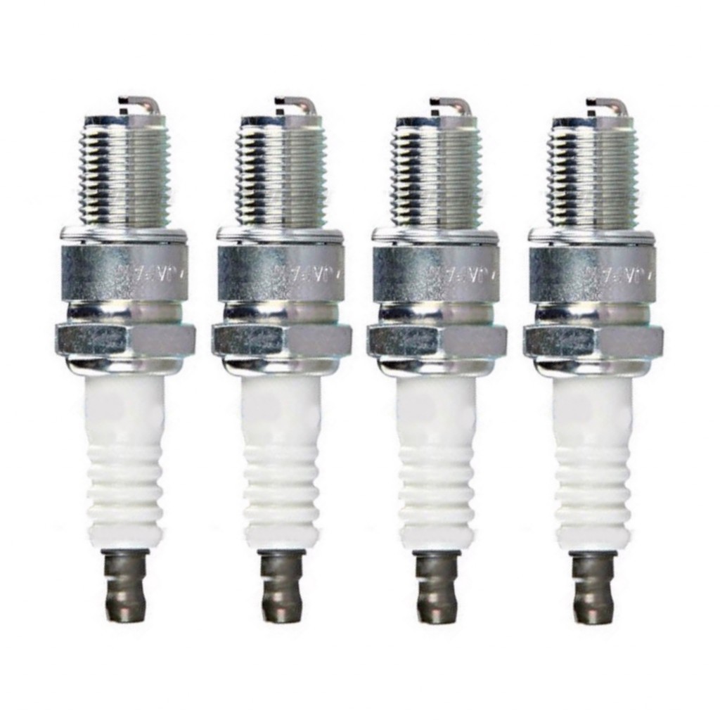 NGK For Suzuki RM250 2001 2002 Racing Spark Plug Box of 4 BR8EG SOLID