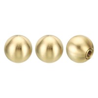 FüR 25Mm Kugel LampenknäUfe, 3Er Set Messing Lampenschirm Dekoration