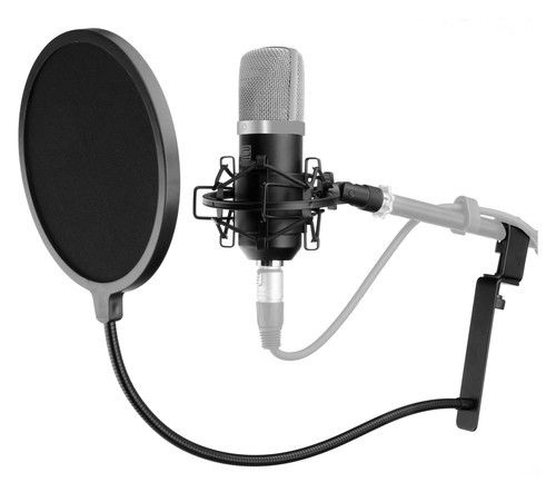 Pronomic Studio Microfono a Membrana Grande Studio Micro Home Recording Mic Protezione Pop prezzo ebay