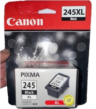 NEW FACTORY SEALED CANON PIXMA 245 XL BLACK INK CARTRIDGE FREE SHIPPING
