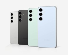 A Samsung Galaxy S24 FE 128GB - 256 GB Graphite Gray Blue SM-S721U Unlocked 5G