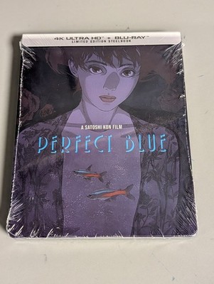 BRAND NEW  *PERFECT BLUE* ANIME LIMITED EDITION STEELBOOK 4K UHD BLU-RAY