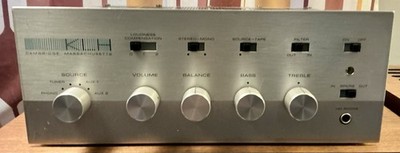 KLH Model Sixteen Transistor Amplifier   35W/Channel   Working