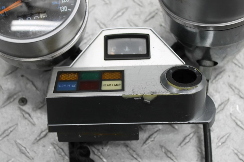 1985 KAWASAKI 454 LTD OEM - SPEEDO TACH GAUGES DISPLAY CLUSTER SPEEDOMETER - Image 4 of 4